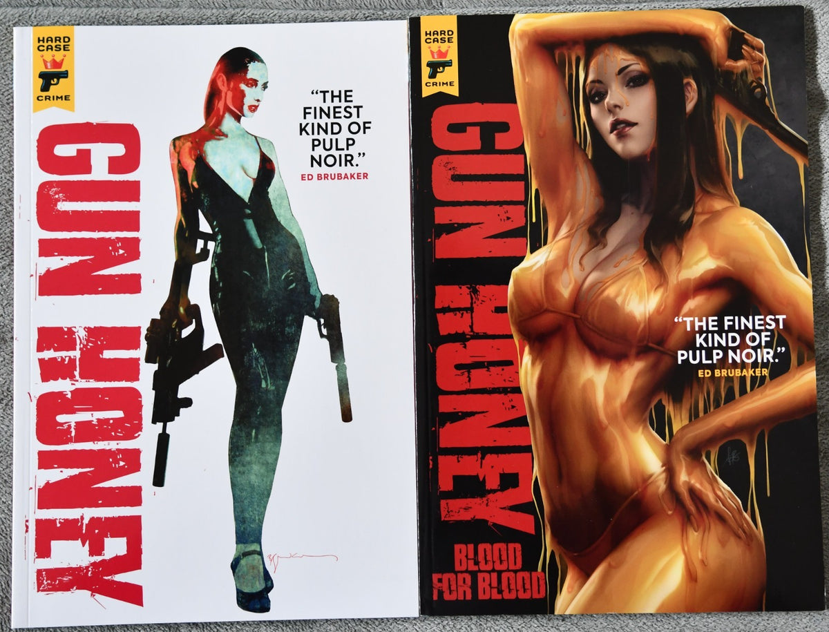Gun Honey Vol 1 Bill Sienkiewicz & Vol 2 Artgerm TPB Set