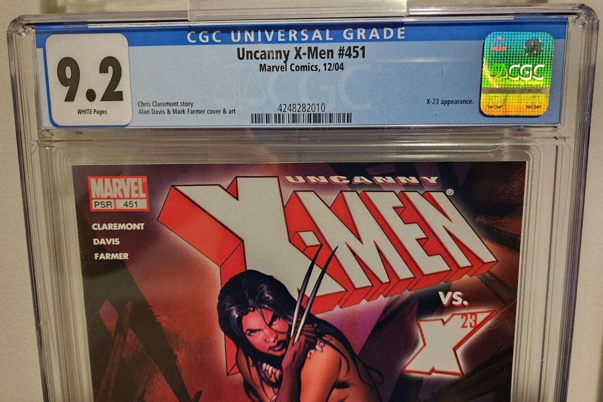Uncanny X-Men #451 CGC 9.2 X-23 Early Appearance 2004