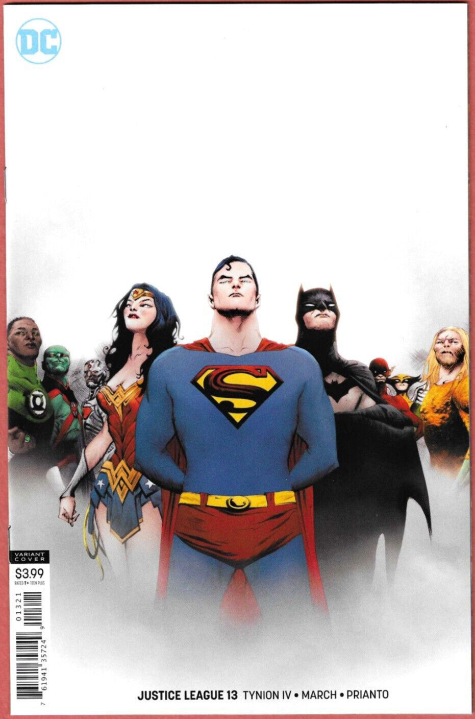 JUSTICE LEAGUE, VOL 4 #13B JAE LEE VARIANT COVER 2019