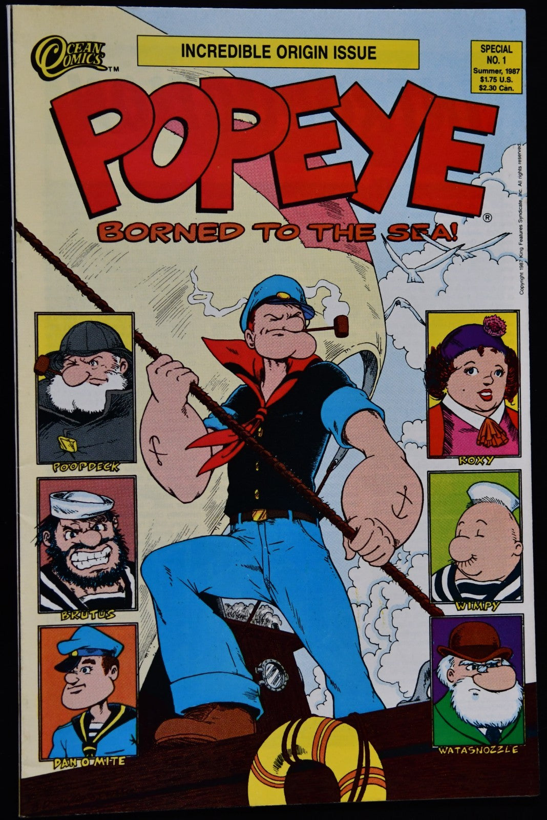 Popeye Special #1 (OCEAN Comics Summer 1987)