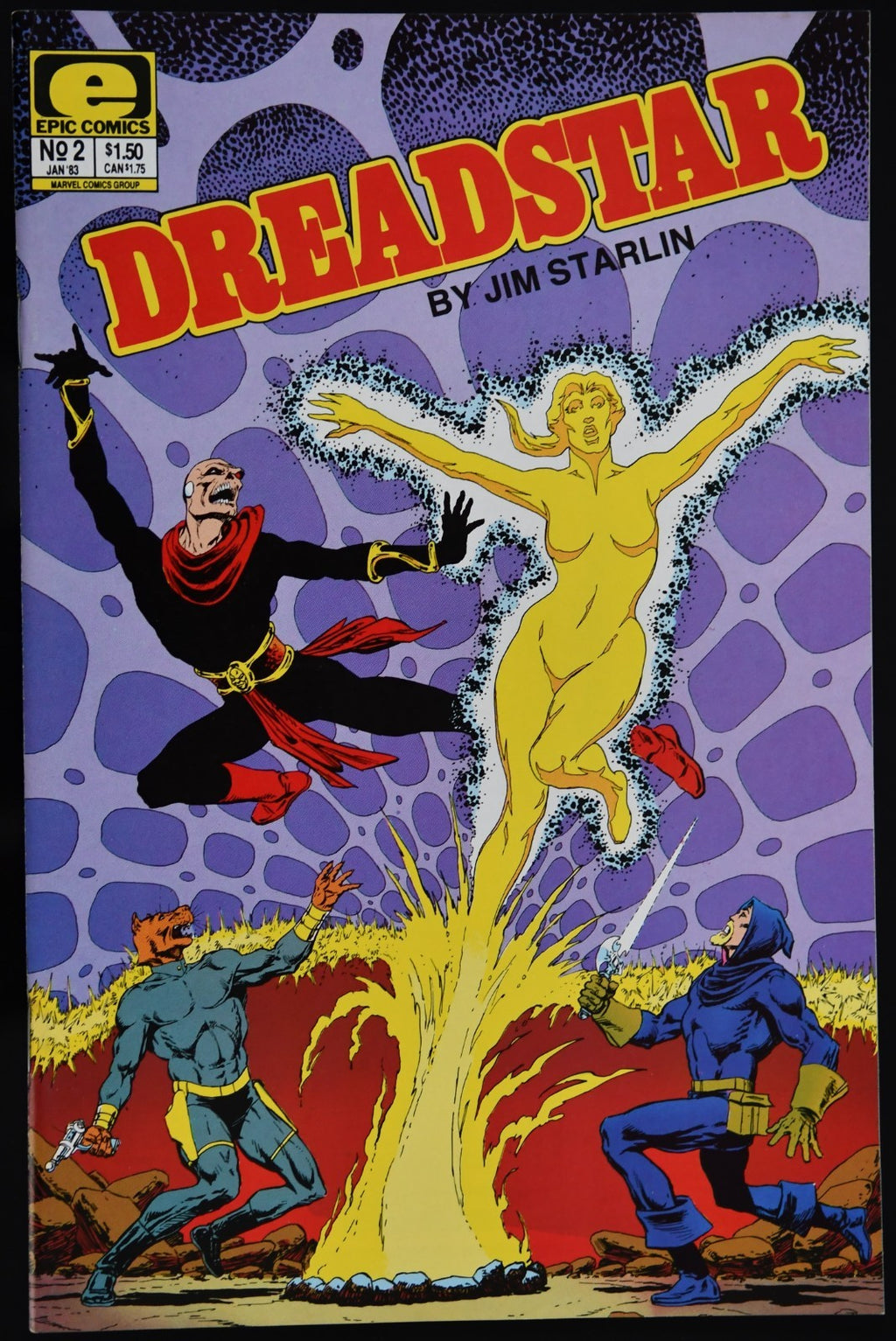 Dreadstar #2, #3 1982 and Annual 1983 Jim Starlin Epic Comics