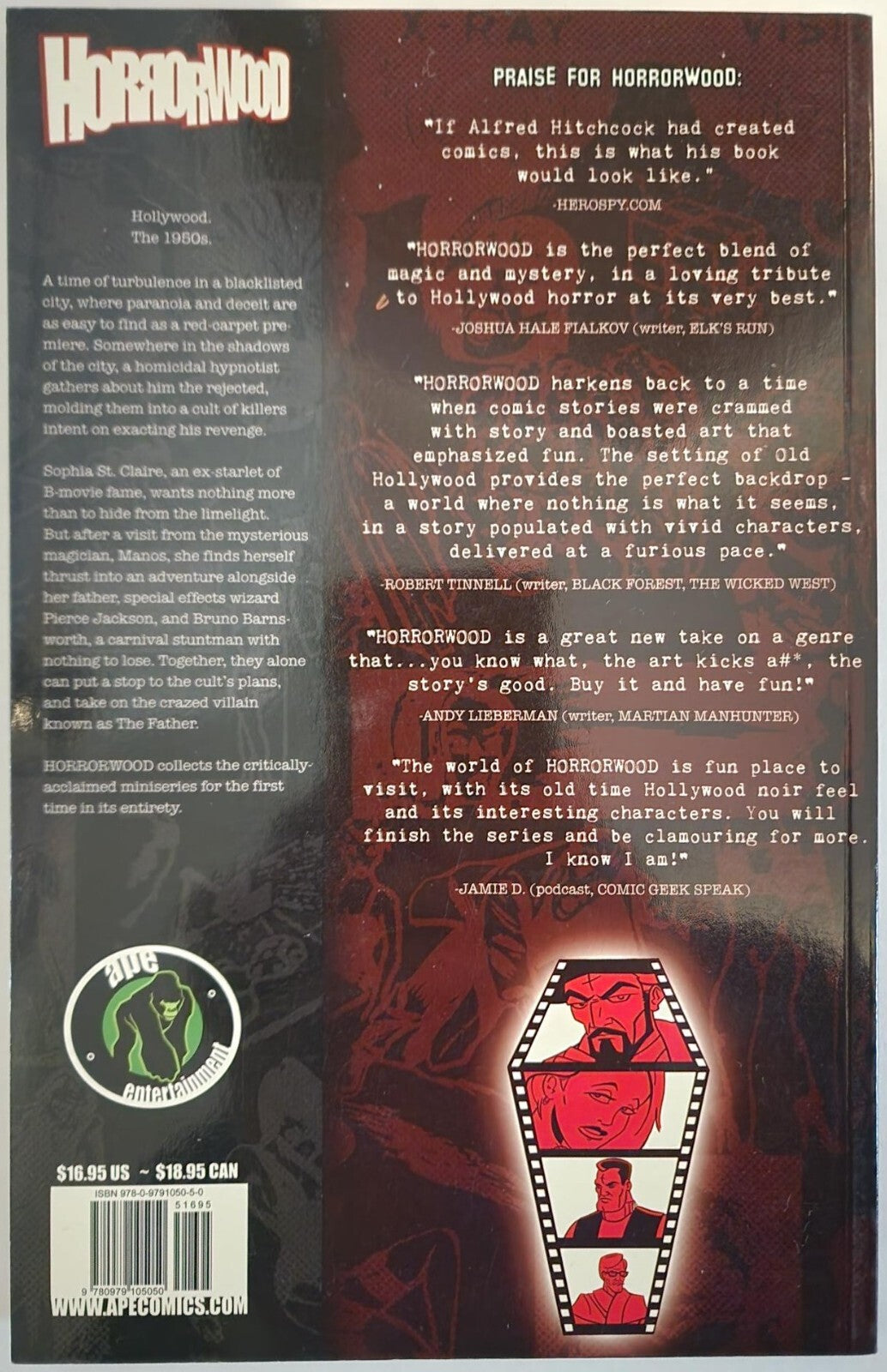 Horrorwood Vol 1 TPB Ape Entertainment 2008