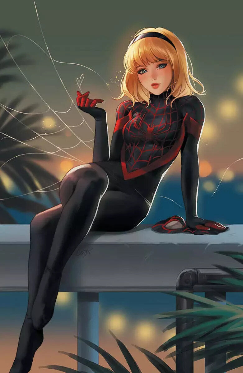 Spider-Gwen: The Ghost-Spider #2 Unknown Comics Leirix Exclusive Virgin Variant