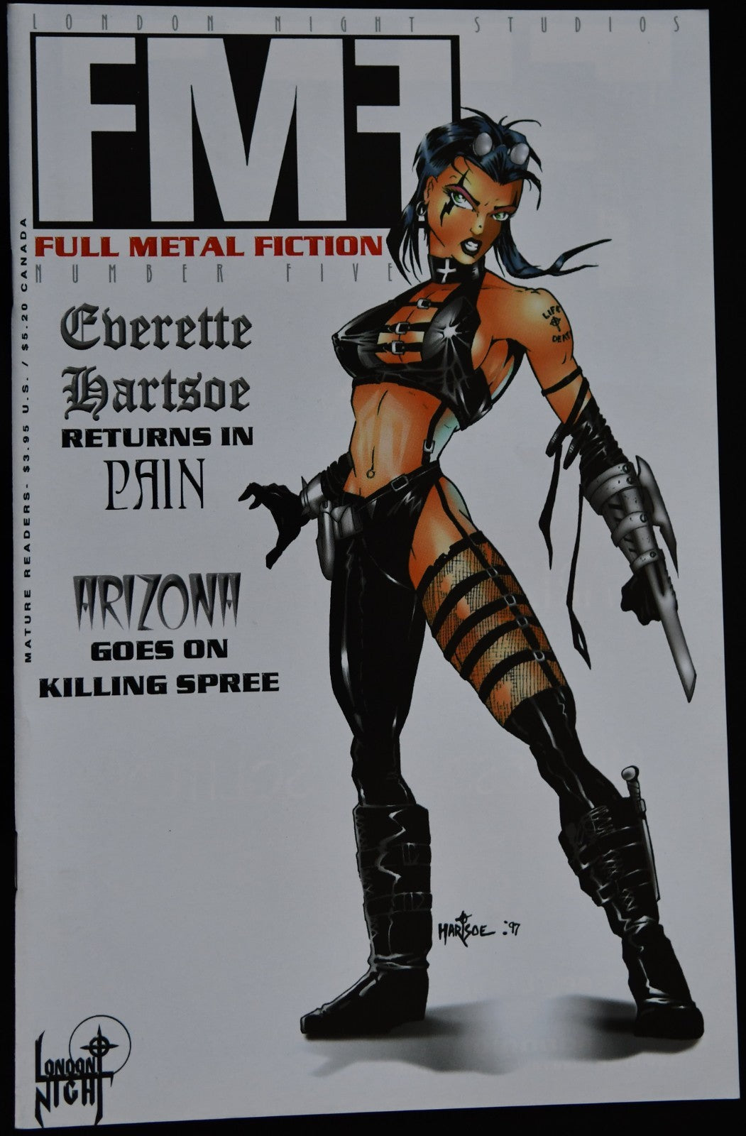 Full Metal Fiction #5 (London Night Studios November 1997)