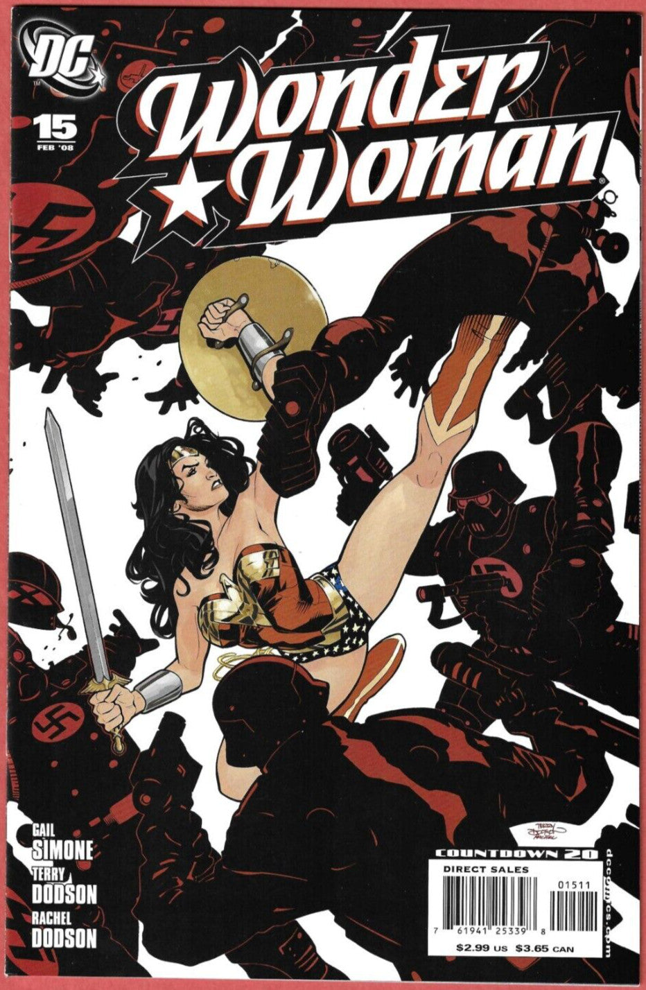 Wonder Woman, Vol. 3 #15-18 2008 Lot DC Comics