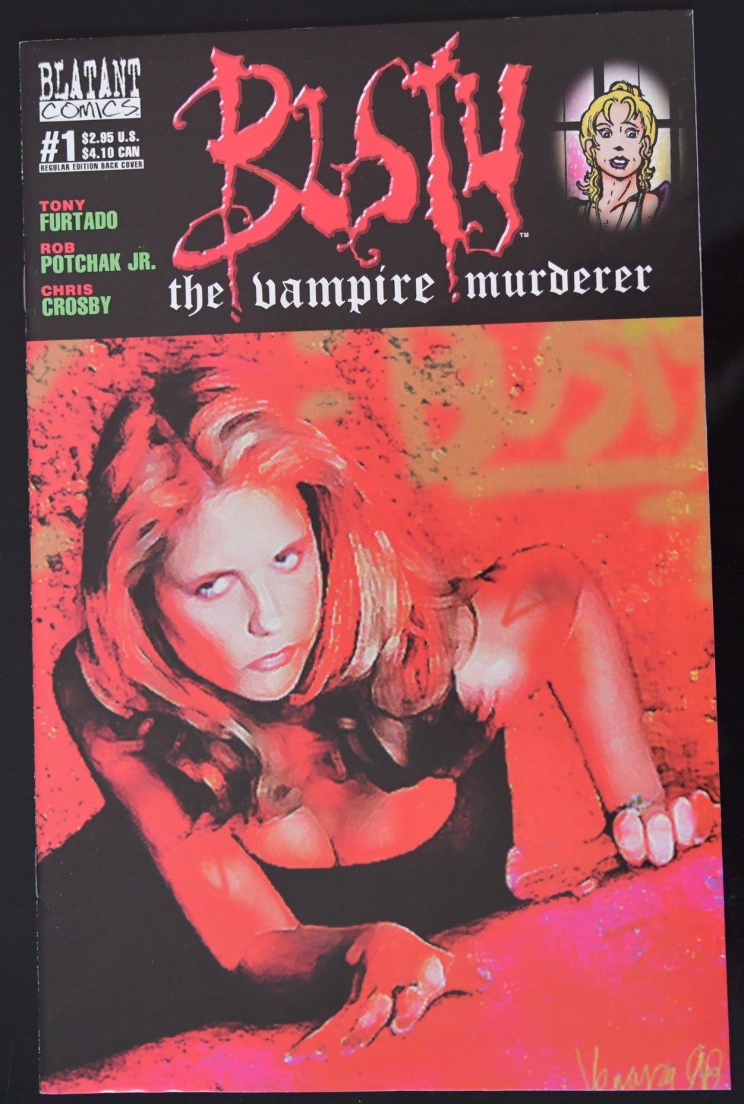 Busty the Vampire Murderer #1 Blatant Comics 1998